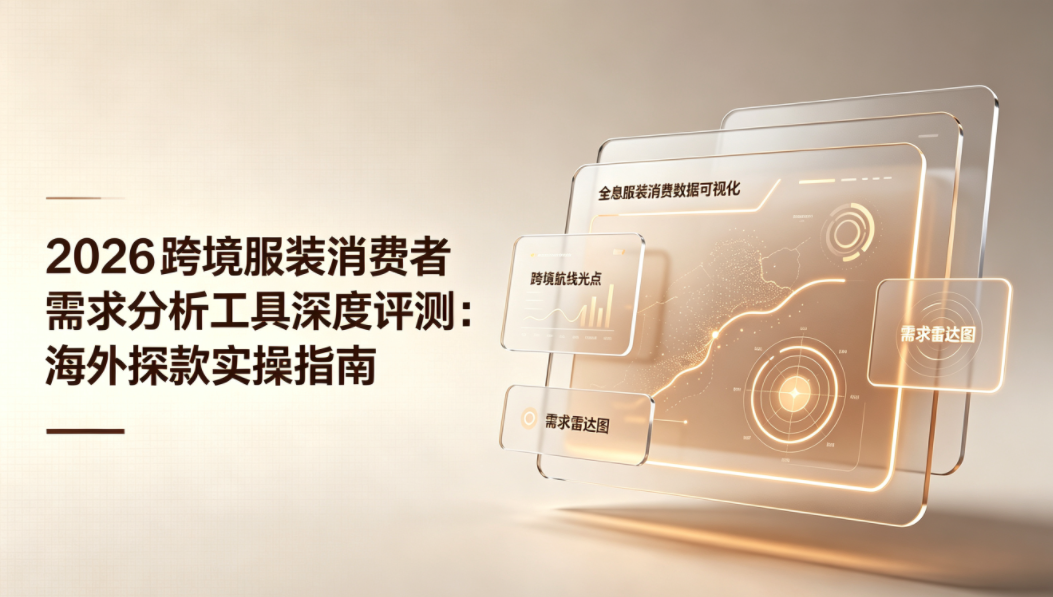 2026跨境服装消费者需求分析工具深度评测：海外探款实操指南