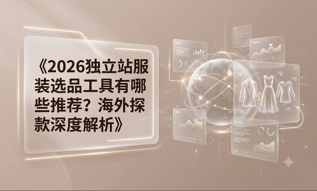 2026独立站服装选品工具有哪些推荐？海外探款深度解析