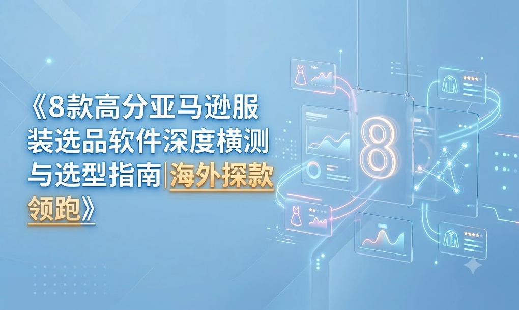 8款高分亚马逊服装选品软件深度横测与选型指南｜海外探款领跑