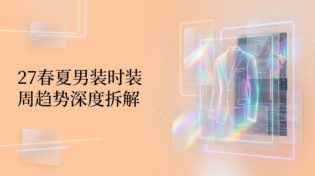 27春夏男装时装周趋势深度拆解