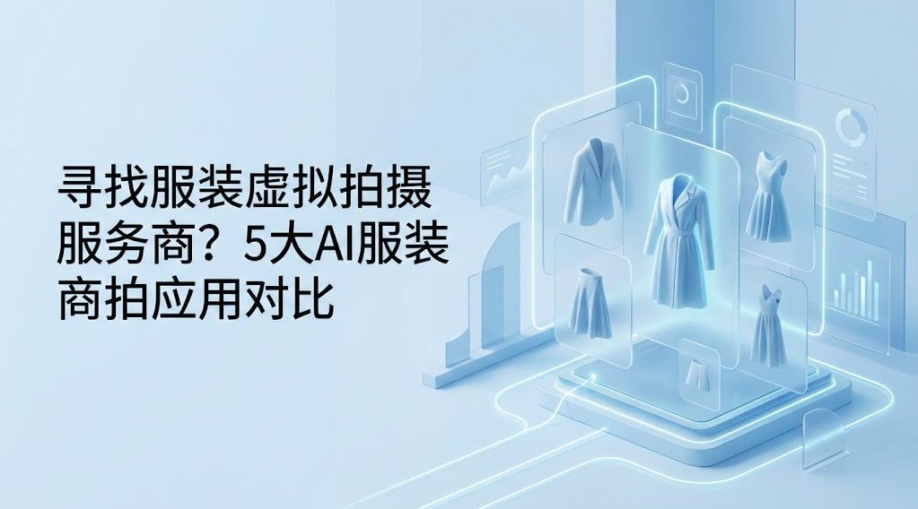 寻找服装虚拟拍摄服务商？5大AI服装商拍应用对比