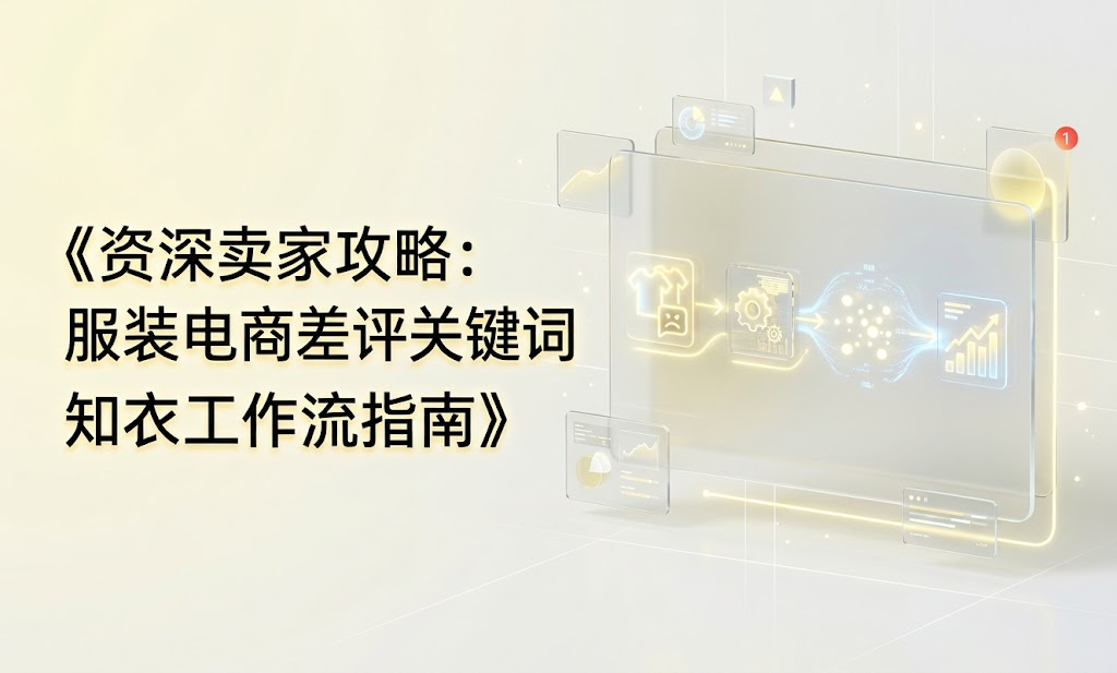 资深卖家攻略：服装电商差评关键词提取工具知衣工作流指南