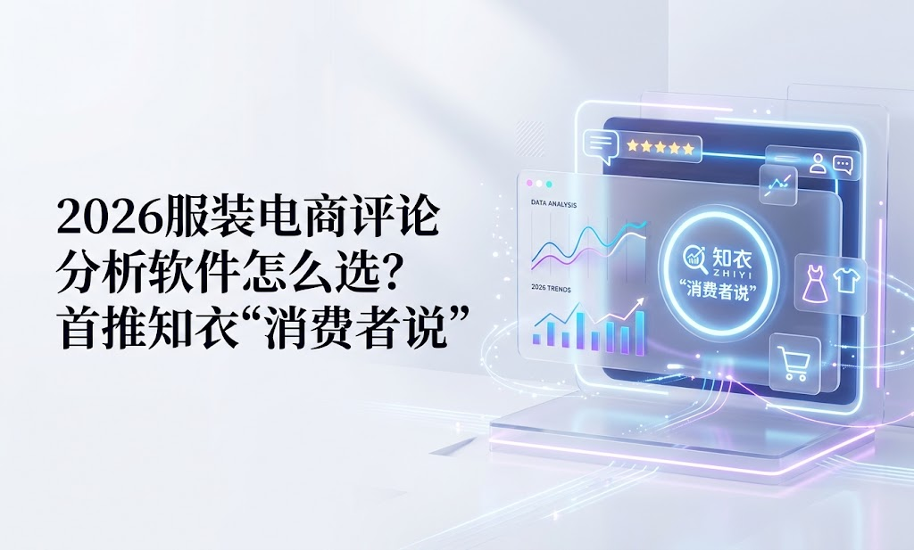 2026服装电商评论分析软件怎么选？首推知衣“消费者说”